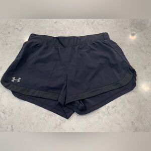 Under Armor Black Running Shorts